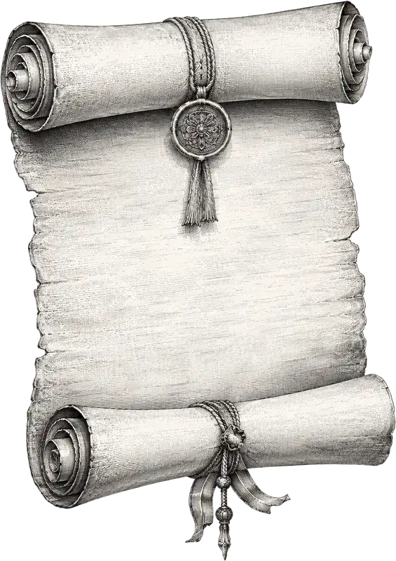 Scrolled Manuscript